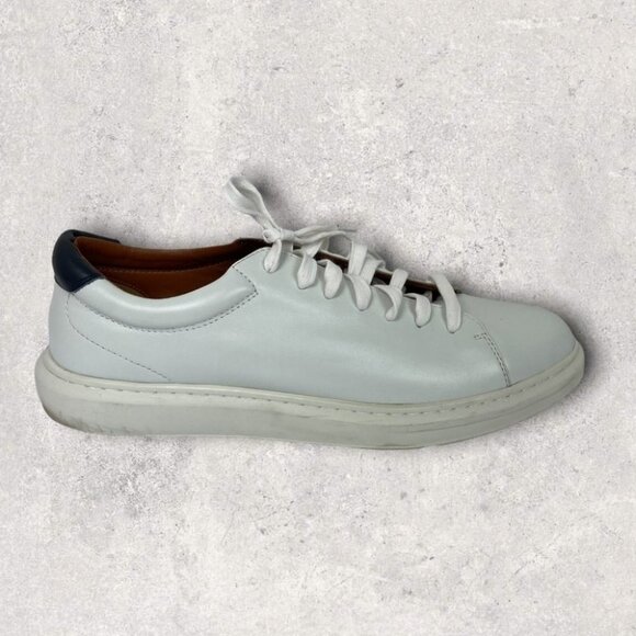 NEW Nordstrom BP Venice Low Top White Sneakers Size 46 or 13‎ Classic Leather - Picture 2 of 9